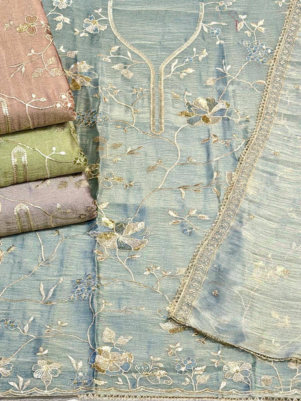 Siara By Fashid Wholesale Stylish Beautiful Colourful organza Dresses At Wholesale Price